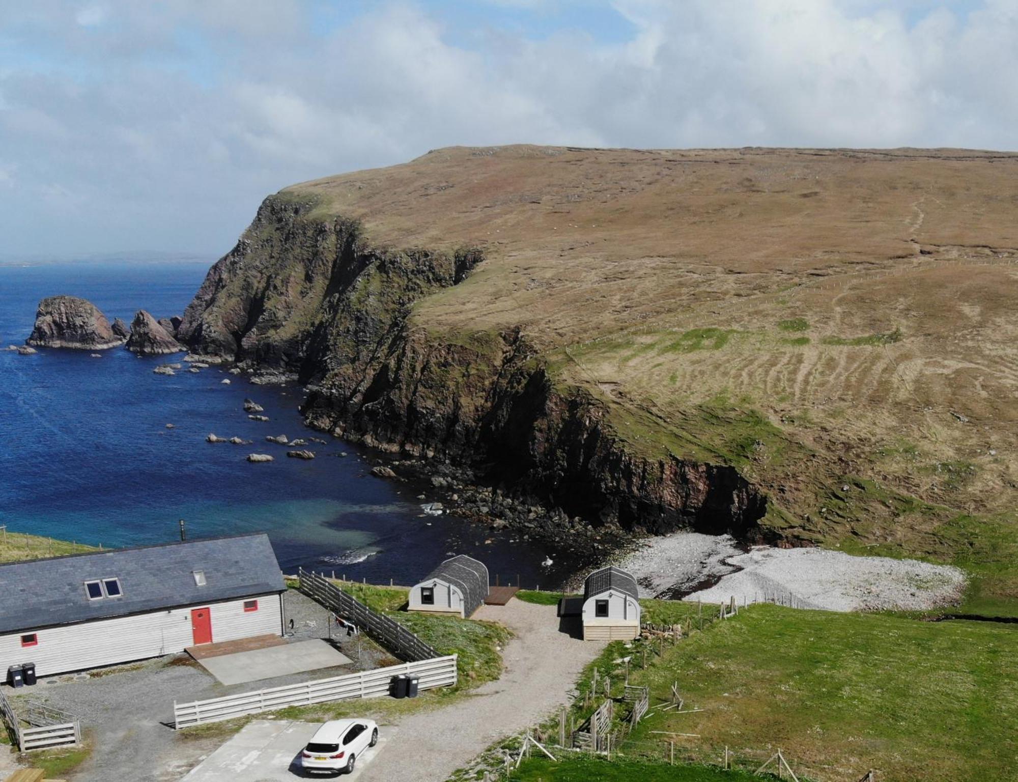 Seapods - Isle Of Lewis - Luxury En-Suite Pods On The Edge Of The Atlantic Ocean Aird Uig Kültér fotó