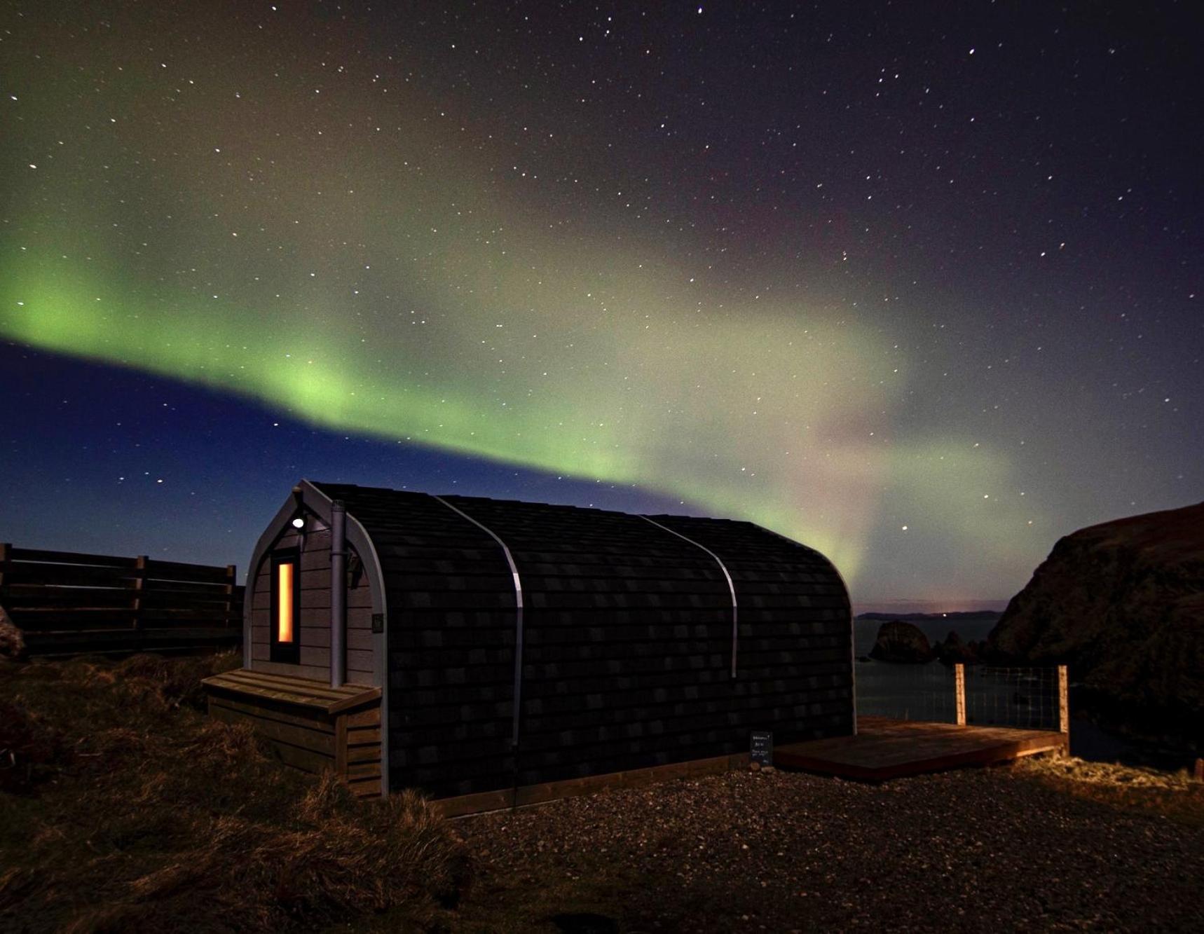 Seapods - Isle Of Lewis - Luxury En-Suite Pods On The Edge Of The Atlantic Ocean Aird Uig Kültér fotó