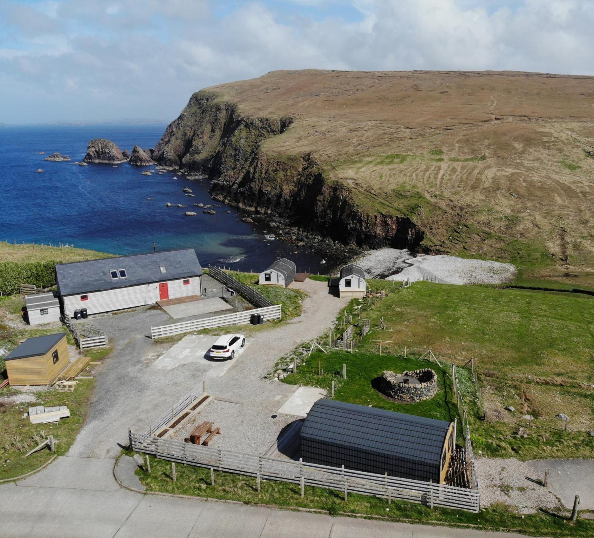 Seapods - Isle Of Lewis - Luxury En-Suite Pods On The Edge Of The Atlantic Ocean Aird Uig Kültér fotó