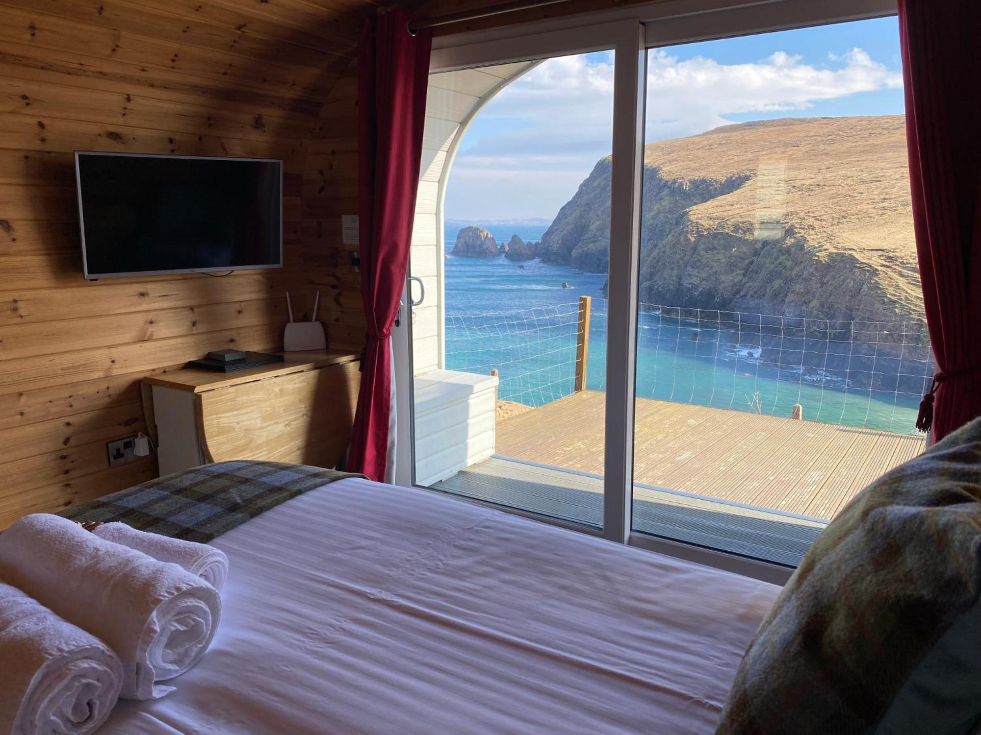 Seapods - Isle Of Lewis - Luxury En-Suite Pods On The Edge Of The Atlantic Ocean Aird Uig Kültér fotó